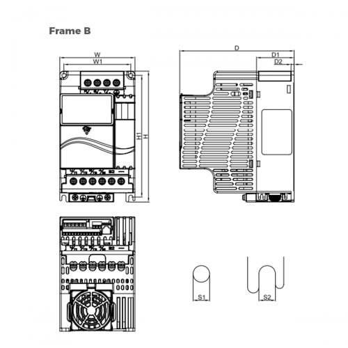 Delta Vfde SeriesDrive Kw Hp V VFD022E23A 100% New and Original