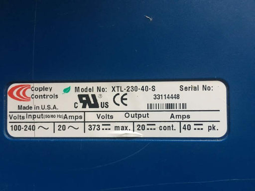 Xenus Negotiateprice Br/Servo Drive XTL-230-40-S 100% Original/used