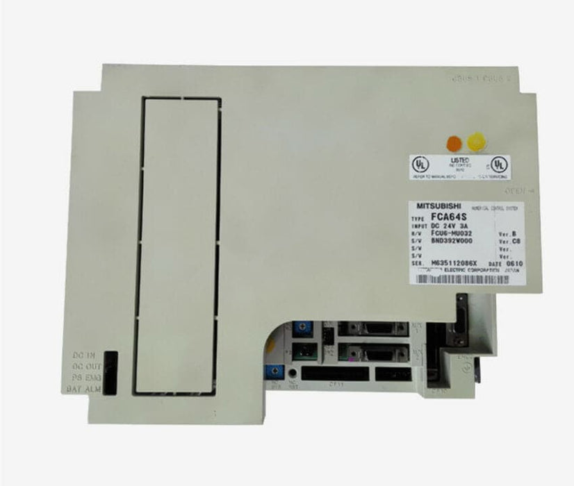 Mitsubishi FCA64S-NUMERICAL Control-SYSTEM-Input-DC-24V-3A-FCU6-MUO32-PLC